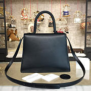 Delvaux mm brillant satchel black 1524 - 4