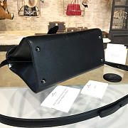 Delvaux mm brillant satchel black 1524 - 3