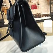 Delvaux mm brillant satchel black 1524 - 2