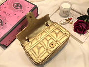 Gucci marmont bag gold | 2636 - 3