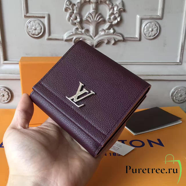 Louis Vuitton lockme ii compact wallet 3142 - 1