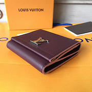 Louis Vuitton lockme ii compact wallet 3142 - 5