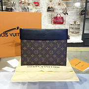  louis vuitton pochette tuileries noir  - 1