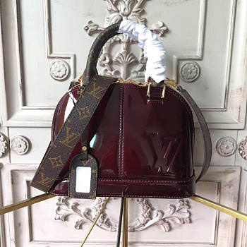 Louis Vuitton Alma BB Hornskin Patent Leather | 3723