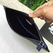 Prada leather clutch bag - 6