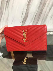 ysl gold monogram college red CohotBag 5081 - 6