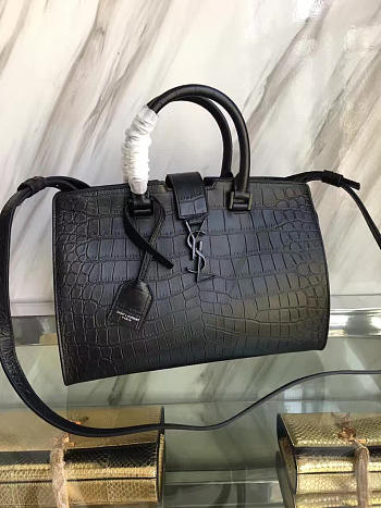 YSL smal in embossed crocodile shiny leather | 5108