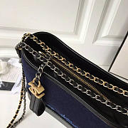 Chanel's gabrielle hobo bag blue 20cm - 3
