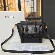 Celine nano leather shoulder bag | Z1023 - 4