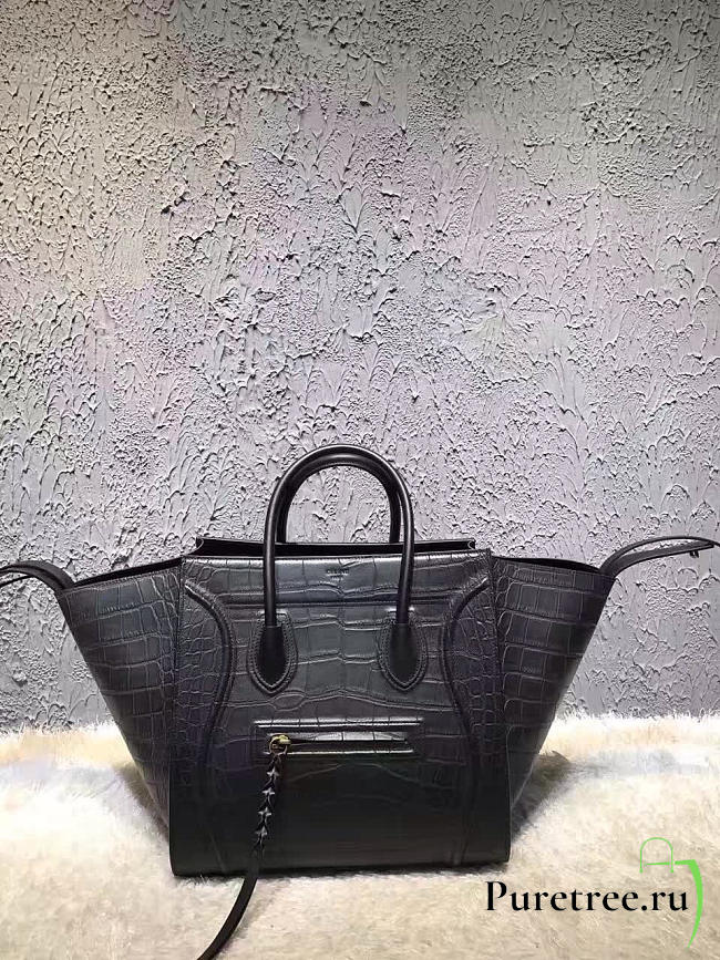 Celine leather luggage phantom | Z1109 - 1