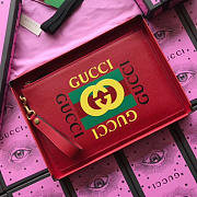 gucci gg leather clutch bag z02 - 6