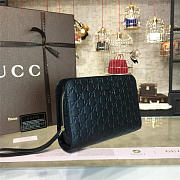gucci gg leather clutch bag z013 - 4