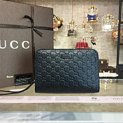 gucci gg leather clutch bag z013 - 3