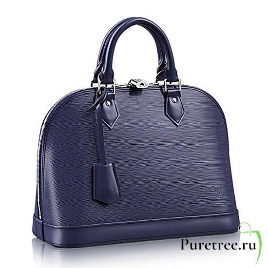 louis vuitton alma pm epi leather indigo CohotBag m40620  - 1