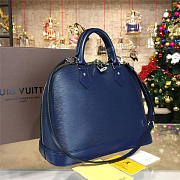 louis vuitton alma pm epi leather indigo CohotBag m40620  - 5