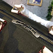 Louis Vuitton & Supreme Duffle Bag Keepall Green | 3741 - 4