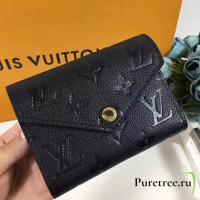 CohotBag louis vuitton victorine  wallet black 3782 - 1