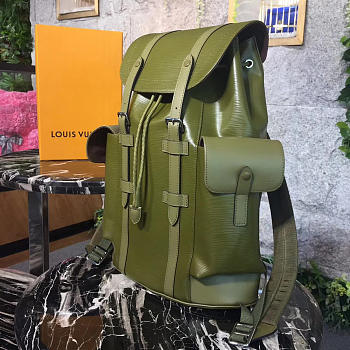 Louis Vuitton Supreme Backpack Green | 3795