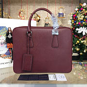 Prada leather briefcase 4218 - 2