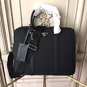 Prada leather briefcase 4295 - 1