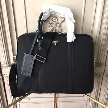 Prada leather briefcase 4295