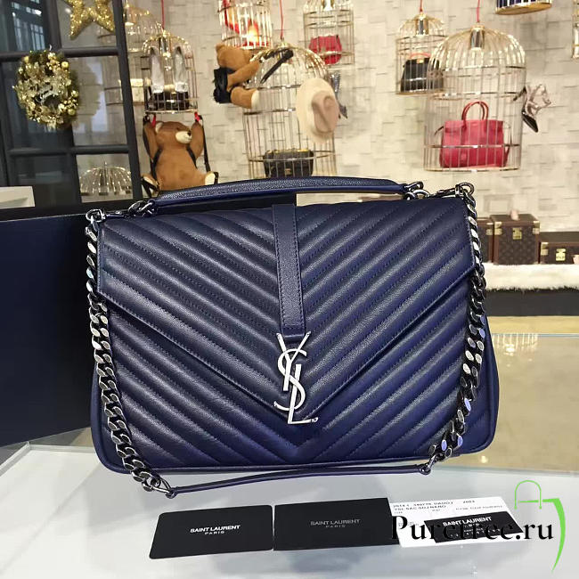 YSL monogram college blue | 5105 - 1