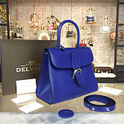 Delvaux mm brillant satchel blue 1520 - 5