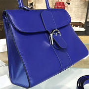 Delvaux mm brillant satchel blue 1520 - 2