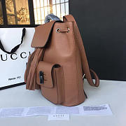 Gucci GG Leather Backpack 014 - 5