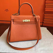 hermes leather kelly z2854 - 1