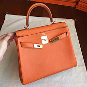 hermes leather kelly z2854 - 3