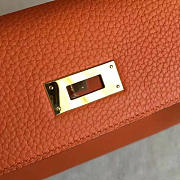 hermes leather kelly z2854 - 5