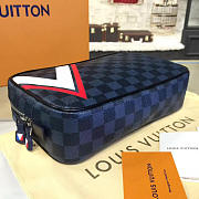 Louis vuitton leather clutch bag 3422 - 4