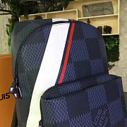 Louis Vuitton Apollo Backpack Blue Red America's Cup | N44006  - 5