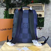 Louis Vuitton Apollo Backpack Blue Red America's Cup | N44006  - 4