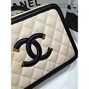 chanel caviar quilted small cc filigree vanity case beige CohotBag a93343 vs07581 - 6