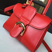 CohotBag delvaux mini brillant satchel smooth leather red 1468 - 4