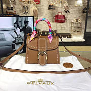 CohotBag delvaux mini brillant satchel brown 1492 - 1