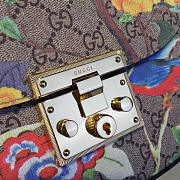 gucci padlock tian shoulder bag  - 3