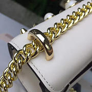 gucci gg leather padlock studded 2373 - 5