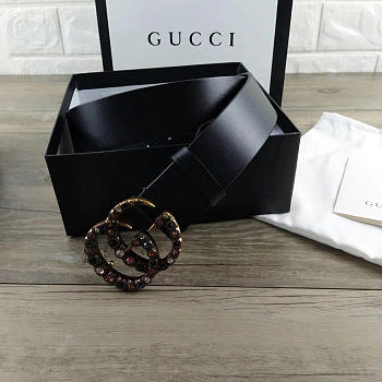 Gucci GG Leather Belt 01