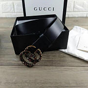 Gucci GG Leather Belt 01 - 6