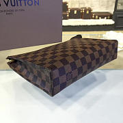  louis vuitton toiletry pouch 26 damier ebène canvas - 5