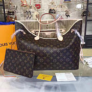 Louis Vuitton Neverfull GM Monogram Canvas Beige  - 1