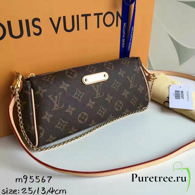 CohotBag louis vuitton  monogram eva clutch - 1