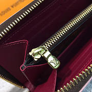 Louis Vuitton Clemence Pink Flower Wallet - 5