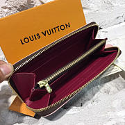 Louis Vuitton Clemence Pink Flower Wallet - 4