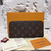 Louis Vuitton Clemence Pink Flower Wallet - 2