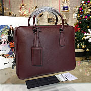 Prada leather briefcase 4219 - 3