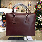Prada leather briefcase 4219 - 4